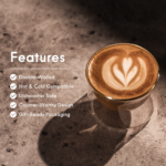 FLUR Latte Glasses - Image 4